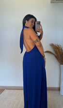 Vestido Lara – Vestido Longo Duna Decote Costas