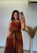 Vestido Suellen -Viscolinho Longuete