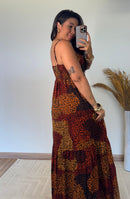 Vestido Suellen -Viscolinho Longuete