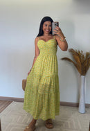 Vestido Aurora - Longuete em Chiffon