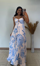 Vestido Amelie Plissado - Detalhe com Argola