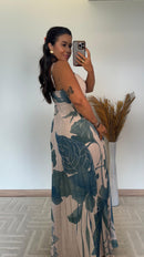 Vestido Amelie Plissado - Detalhe com Argola