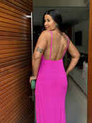 Vestido Lolla -Duna Decote nas Costas